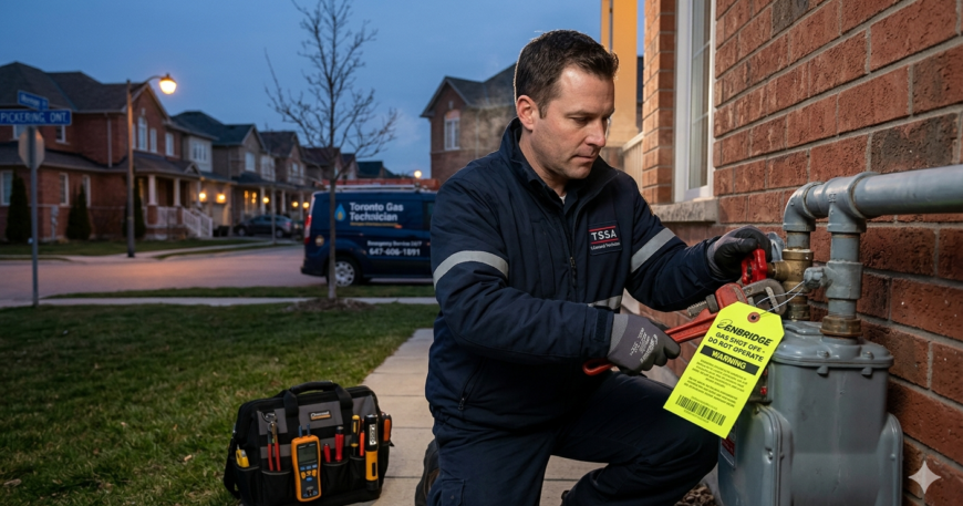 Enbridge Red Tag & Shut Off Repair