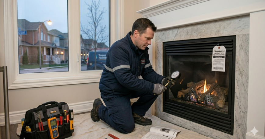 Gas Fireplace Repair & Service