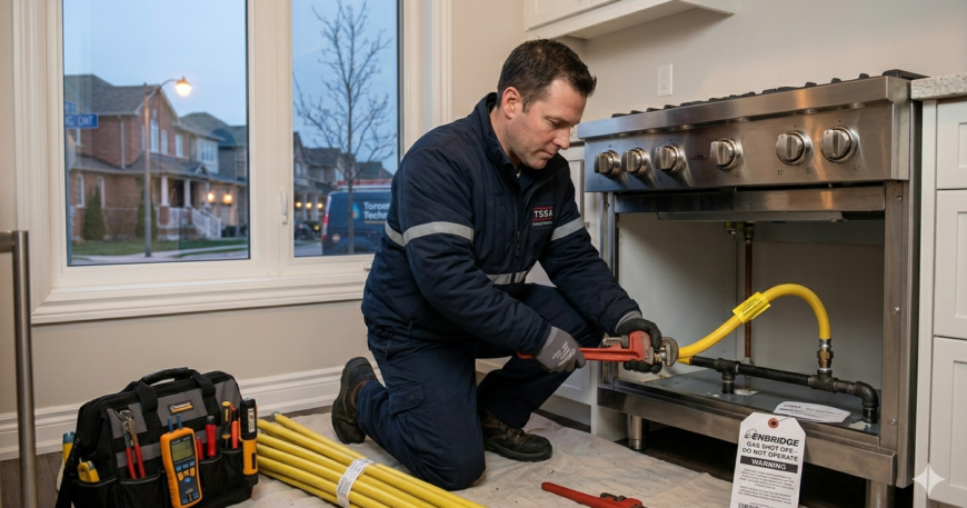 Gas Line Installation